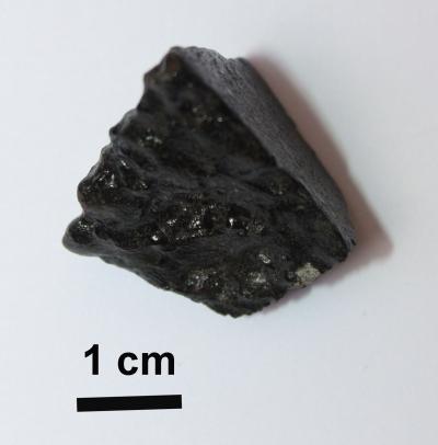 Black Glass in New Martian Meteorite (6 of 12)