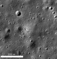 Luna 17 on the Moon