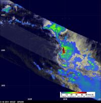 TRMM Measures Heavy Rainfall in Subtropical Storm Arani