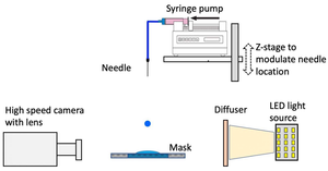 Primary components of the experimental setup
