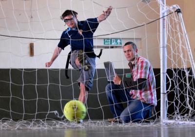 Testing Eye Movement in Penalty Shoot Outs