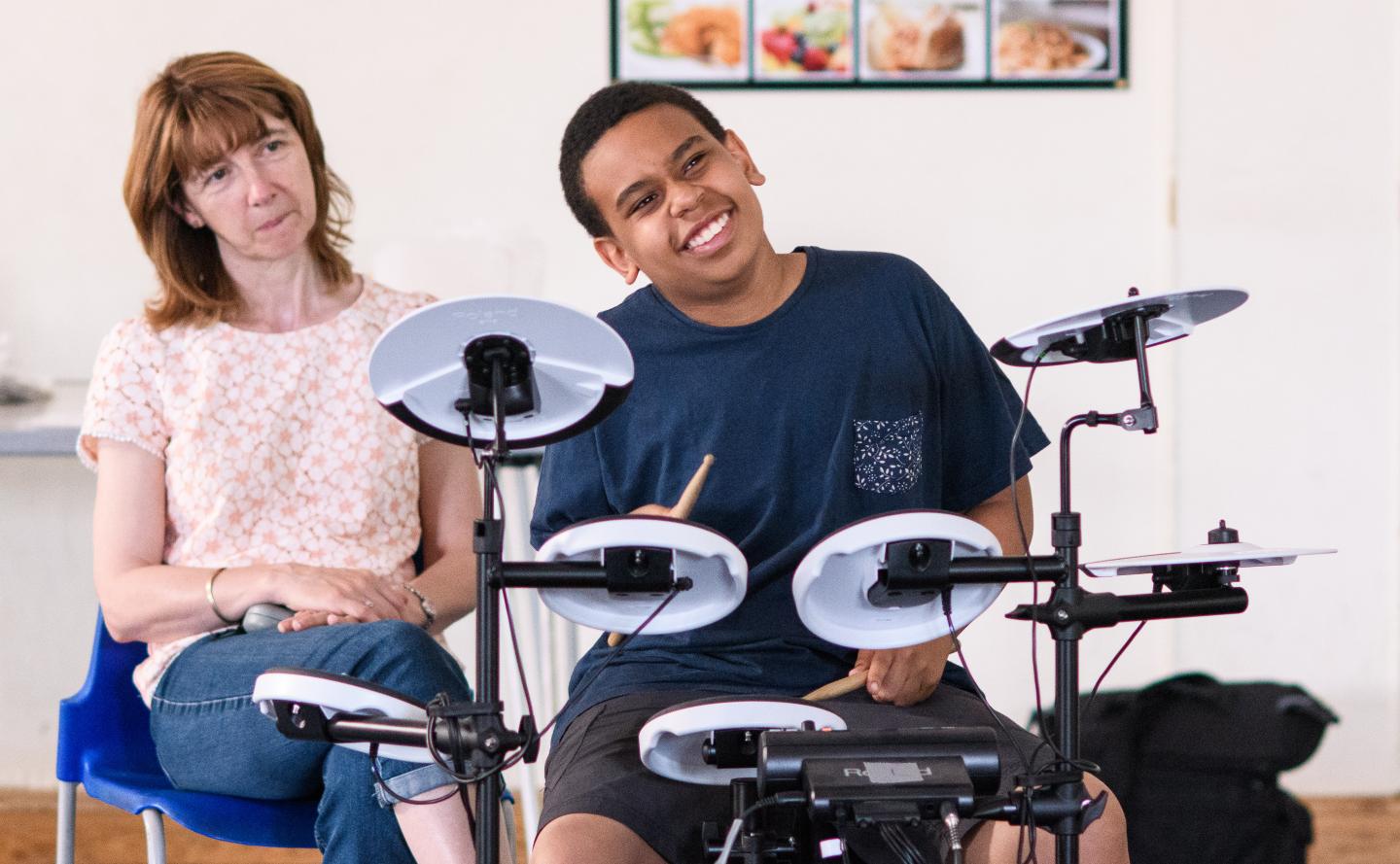 Drumming for An Hour a Week Can Help Autistic Children Learn in School
