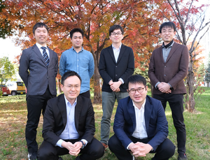 Members of the research team at WPI-ICReDD, Hokkaido University