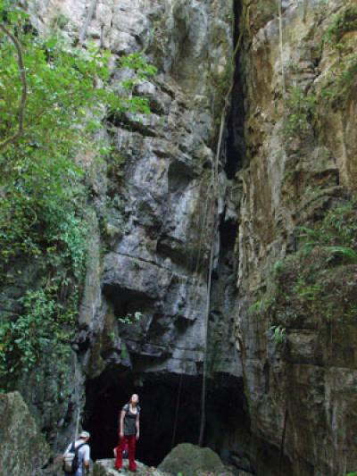 Mexican Cave Where Cavefish <i>Astyanas mexicanus</i> Live