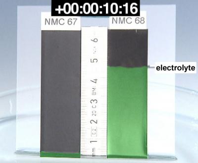 Filling of Electrodes After About 10 s