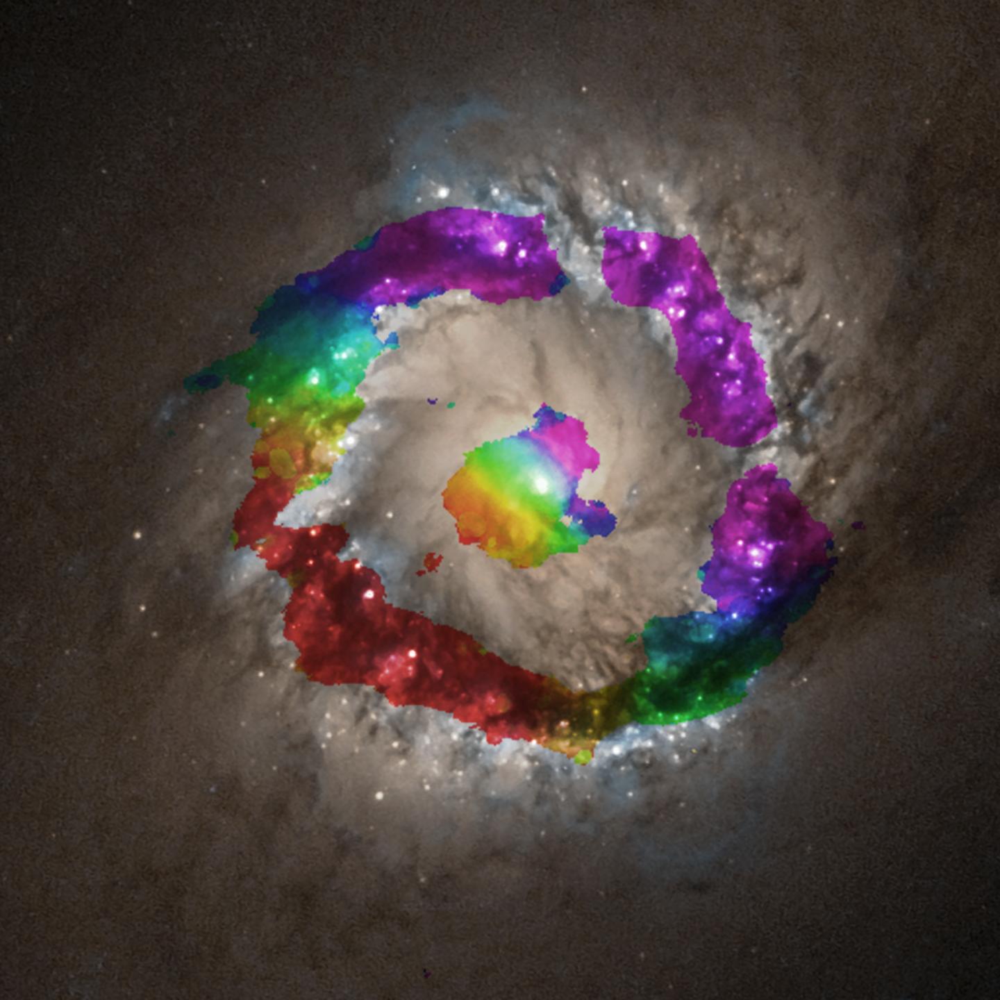 Central Region of NGC 1097 Observed with ALMA