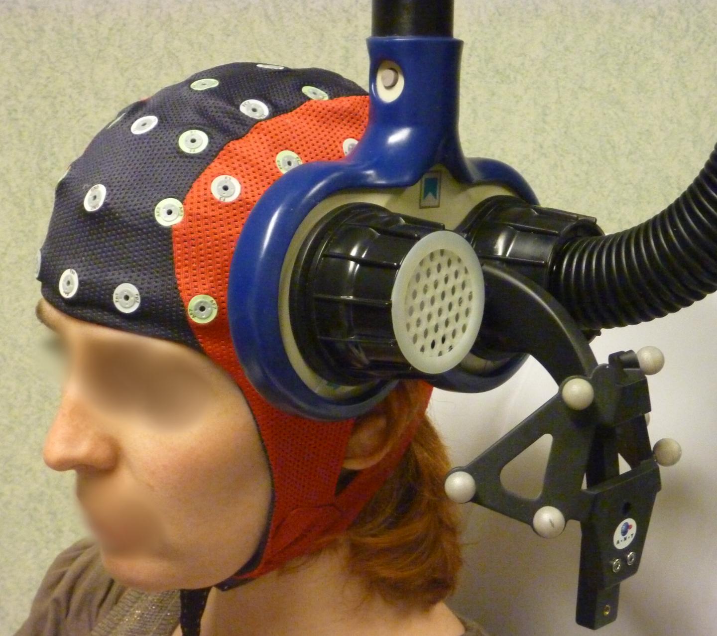 Magnetic Stimulation Applied on Localized Brain Area in Real Time