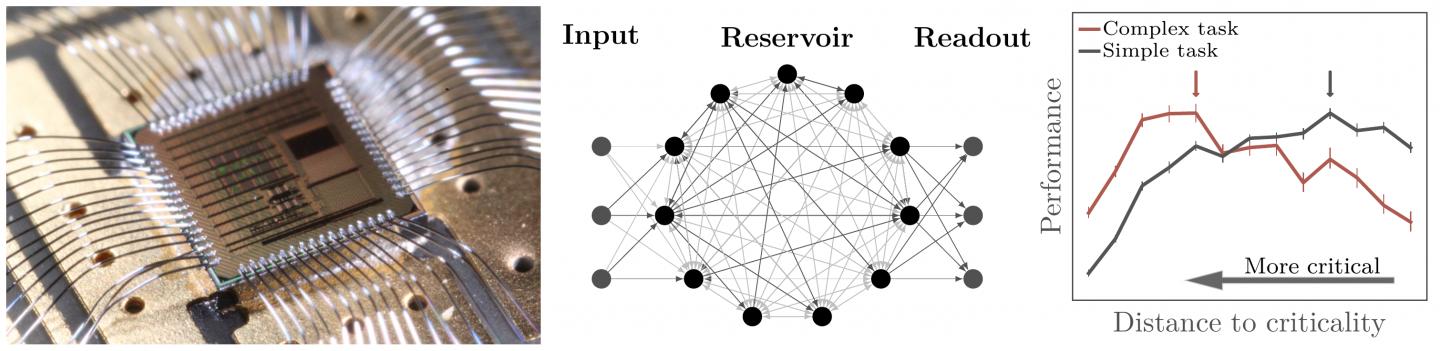 Criticality on a Neuromorphic Chip