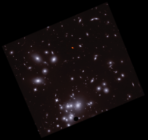 A1689-zD1, a small galaxy in a big space