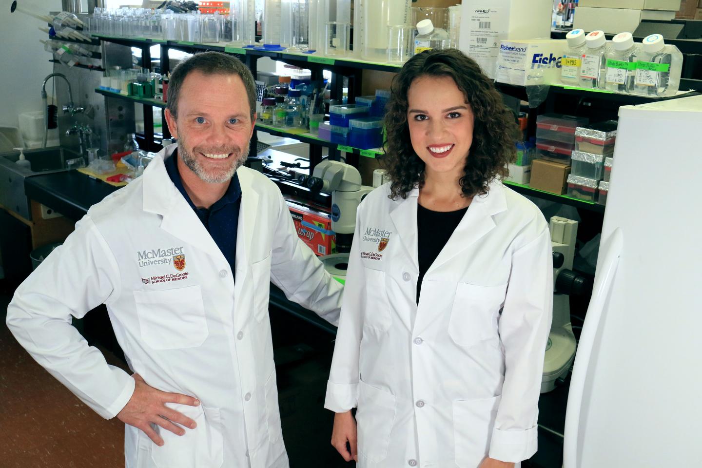 Thomas Hawke and Irena Rebalka, McMaster University