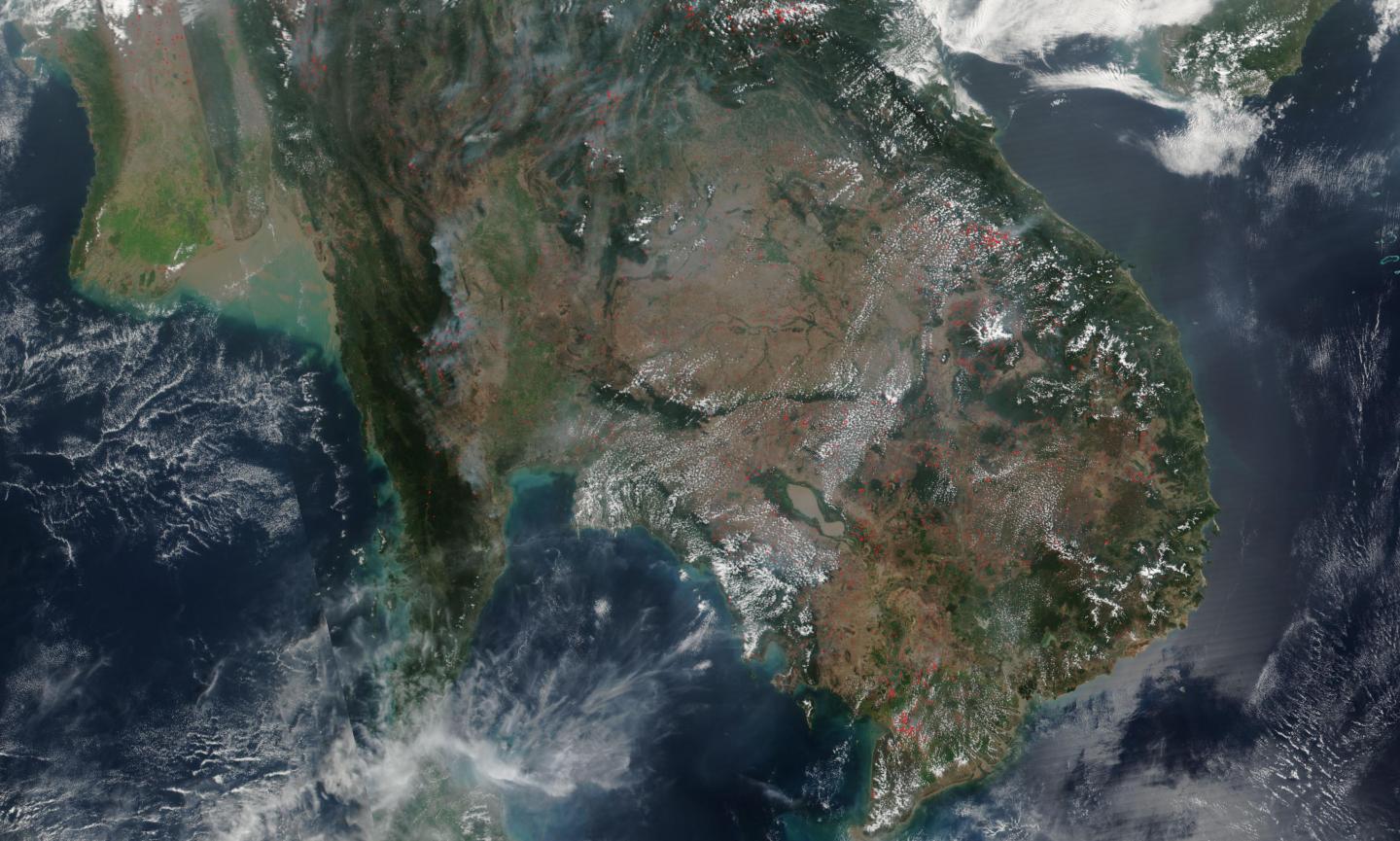 Full Force Farming Fires Across Southeast Asia