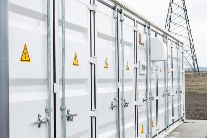 Solar energy storage facility