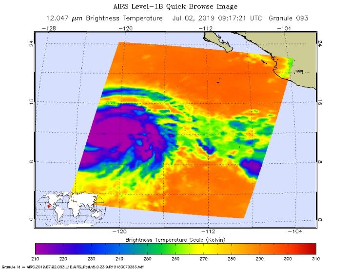 AIRS Image of Barbara