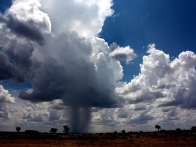 Storm Clouds Build in Namibia