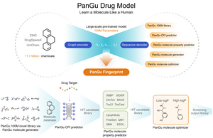 Schematic diagram of the process of PanGu training and PanGu application