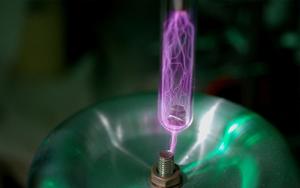 Generation of radicals by spark discharge from Tesla coil as initiation reactions