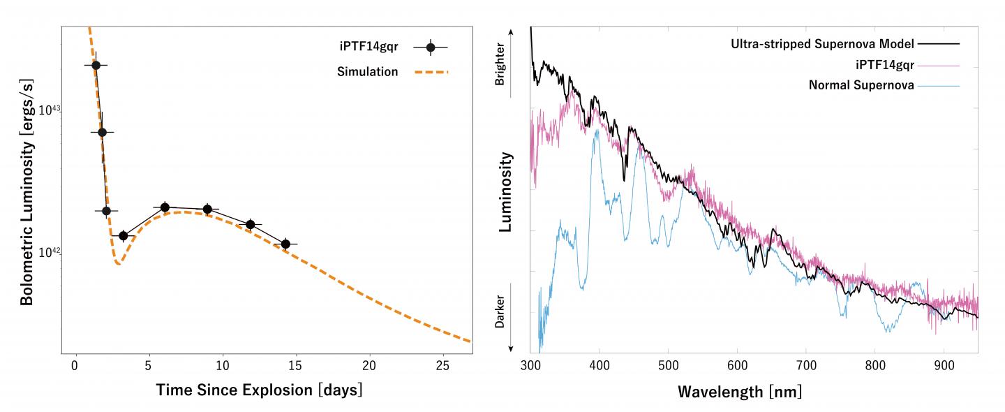 The Light Curve and Spectrum of Supernova iPTF14gqr
