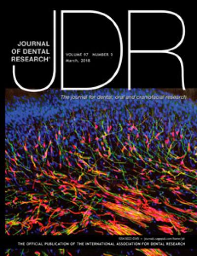 IADR/AADR Journal of Dental Research Cover of the Year, 2018