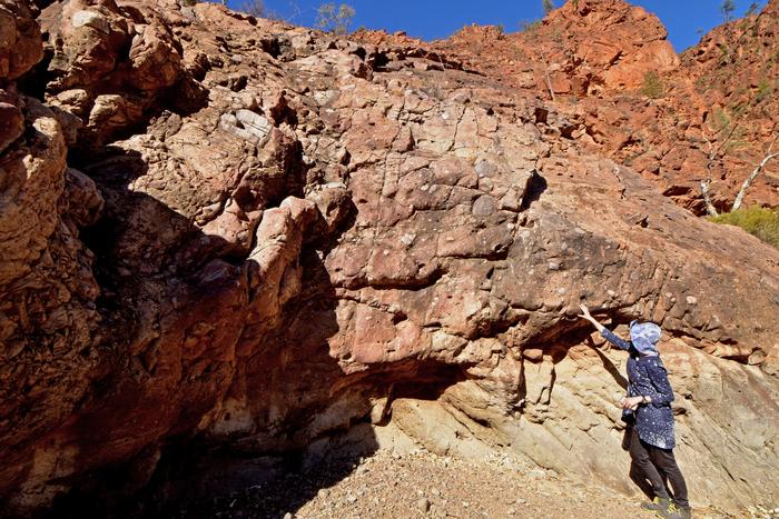 Glacial deposits in the Flinders Ranges, South Australia