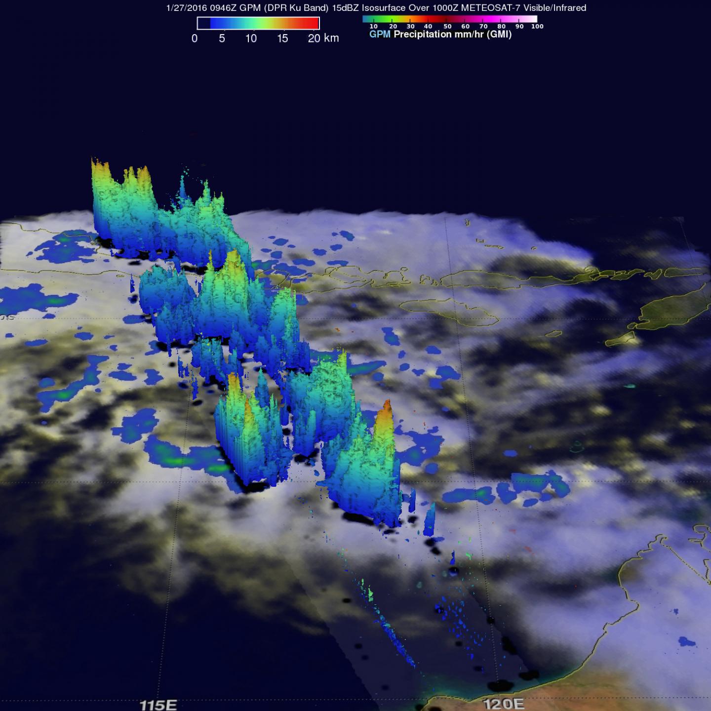 GPM Image of 92S