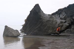 Arctic coastal erosion