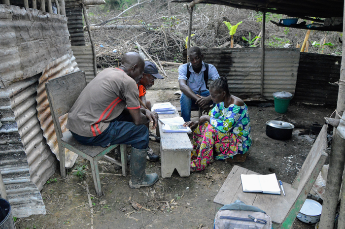 Interview performed in Doussala