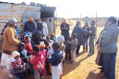 Carla Sharp in South Africa