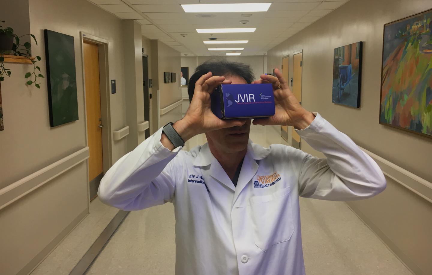 Radiologist Uses Virtual Reality as Powerful Training Tool