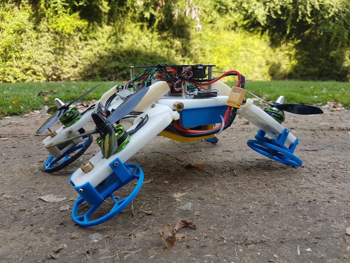 New Flying/Driving Robot Developed at Ben-Gurion University