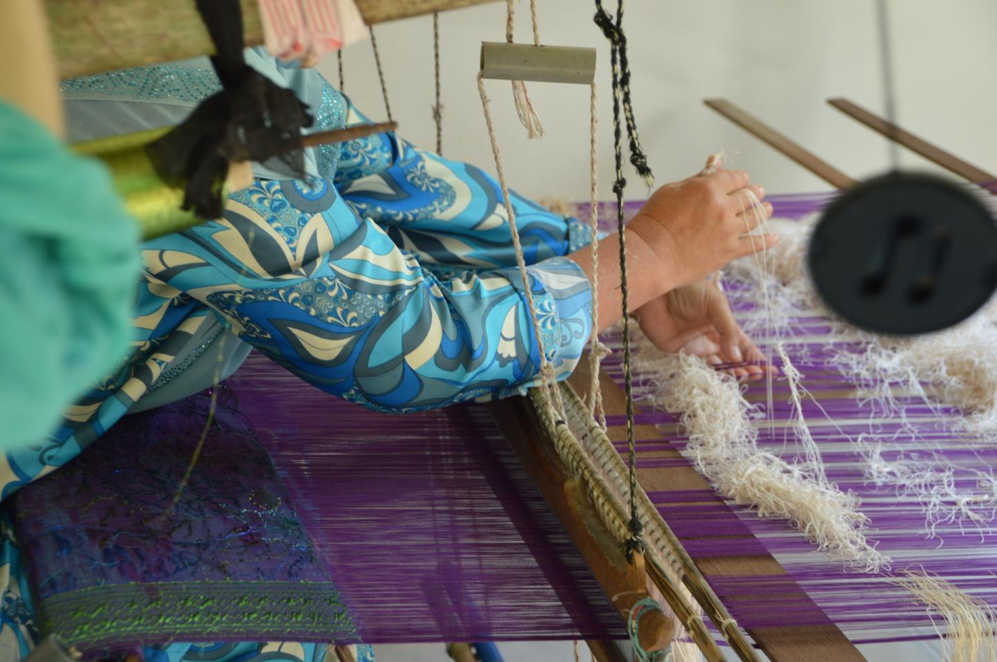 Traditional Songket Weaving