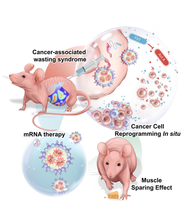 Oregon State Researchers Develop Messenger RNA Therapy for Ovarian Cancer, Muscle Wasting