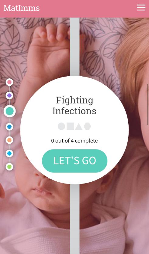 Screenshot of the App