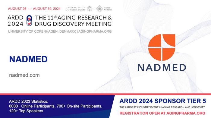 Announcing NADMED as Tier 5 Sponsor of ARDD 2024