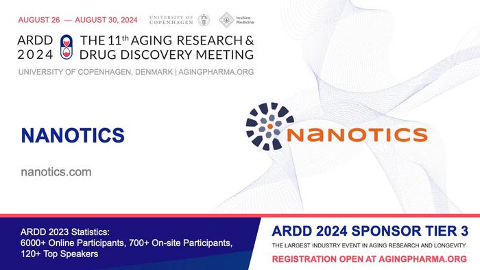 Announcing NaNotics as Tier 3 Sponsor of ARDD 2024