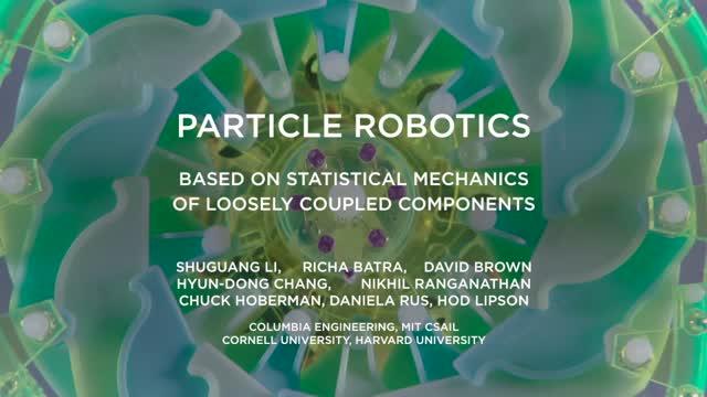 Video Overview of Particle Robotics