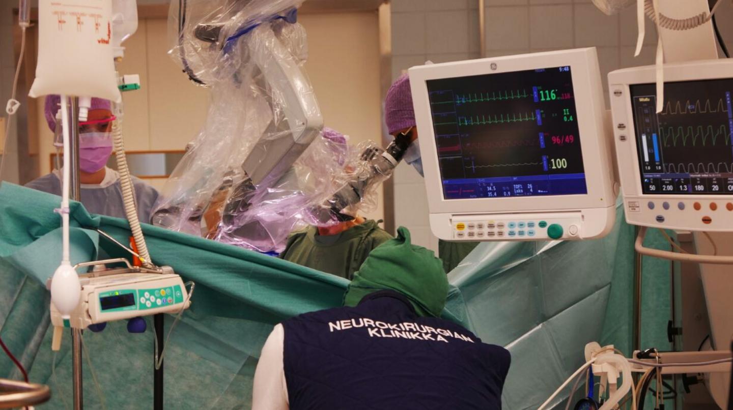 Neurosurgery at Hospital District of Helsinki and Uusimaa