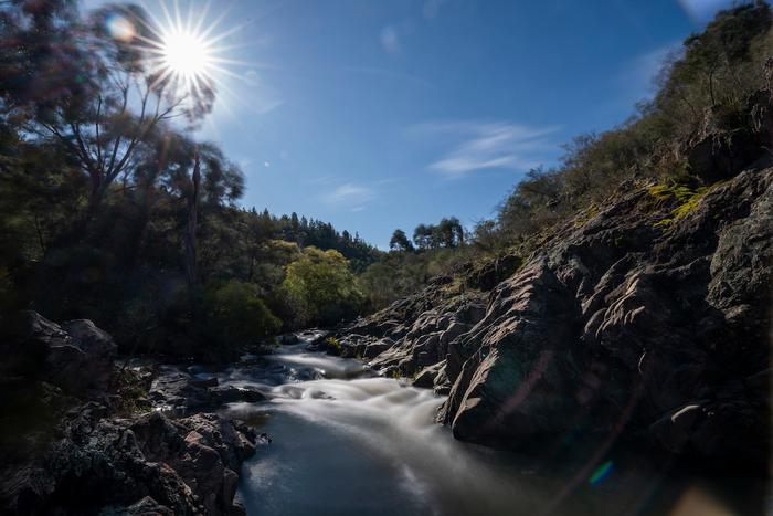 Condor Creek in the Uriarra Forest, ACT.