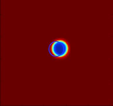 Magnetic Droplet Orbiting