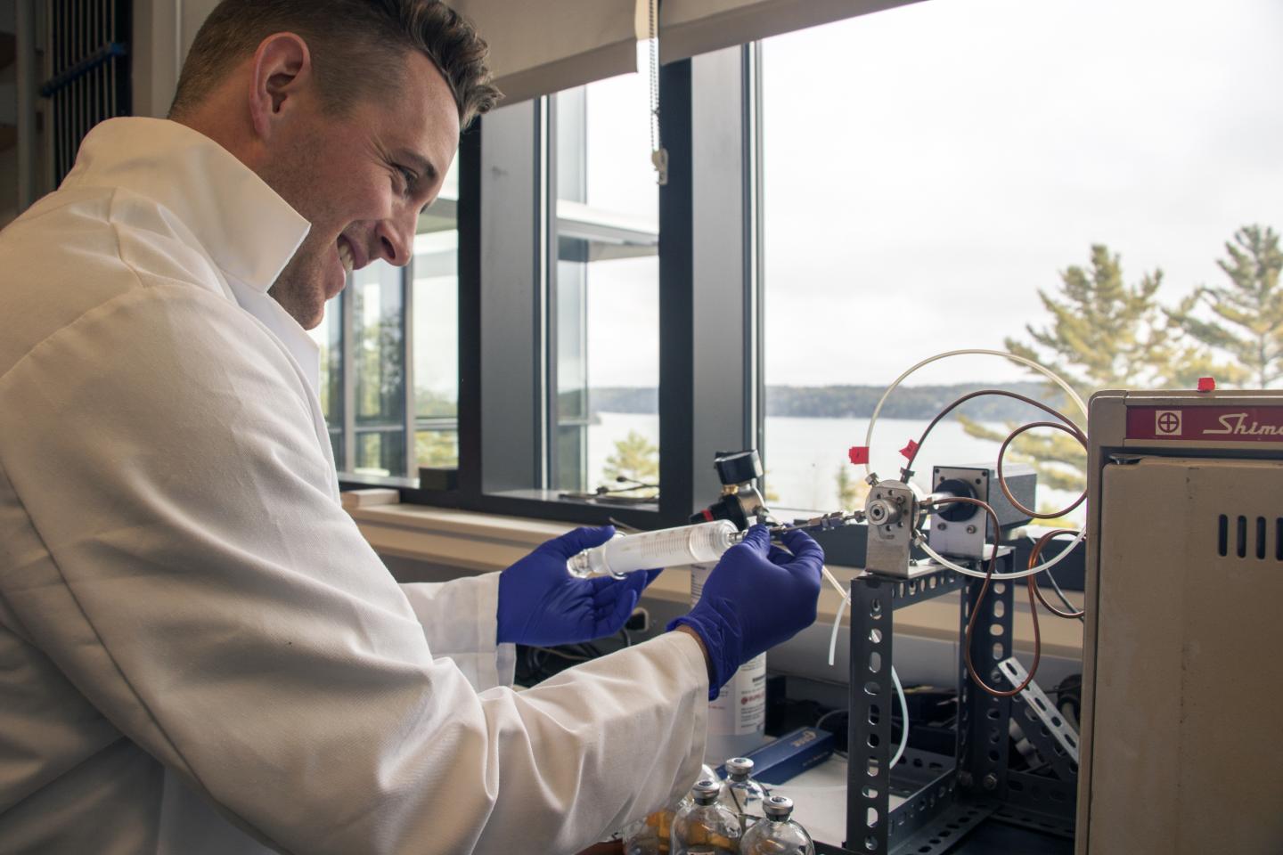 Experiment at Bigelow Laboratory