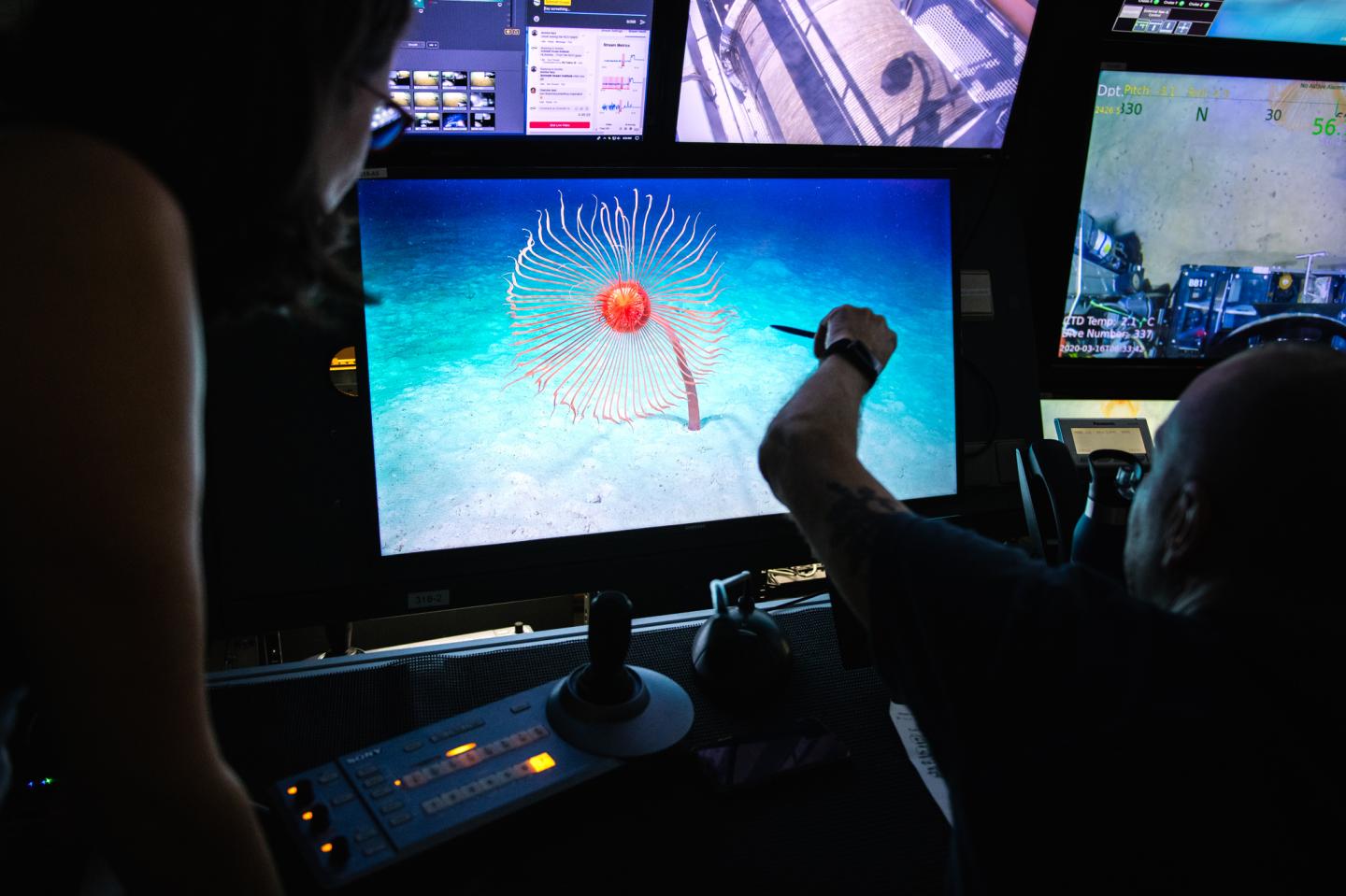 Scientists in the Control Room
