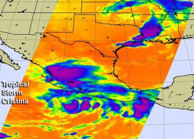 AIRS Image of Cristina