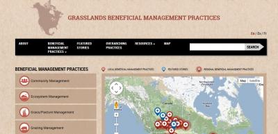 Grasslands Beneficial Management Practices Online Tool