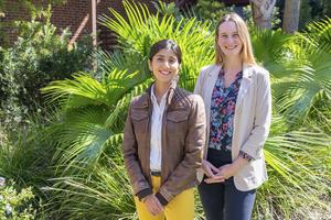 Dr. Tanya Saraiya (left) and Dr. Amber Jarnecke (right) of the Medical University of South Carolina