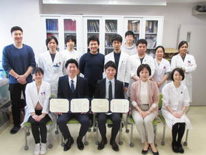 Professor Hida’s research group at Hokkaido University