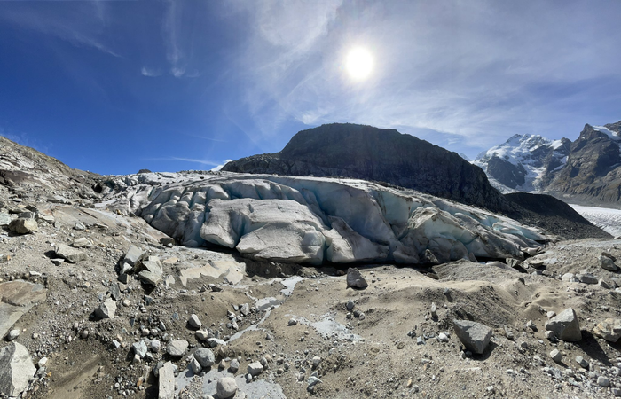 Glaciers are melting faster and faster