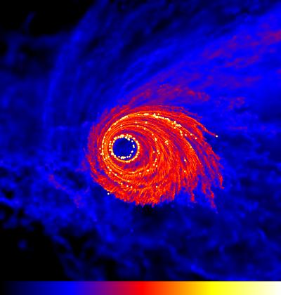 Stellar Birth Near a Black Hole (6 of 6) | EurekAlert!