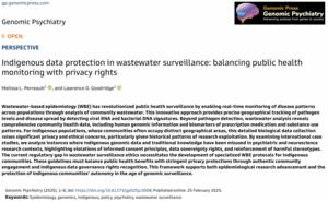 Indigenous data protection in wastewater surveillance