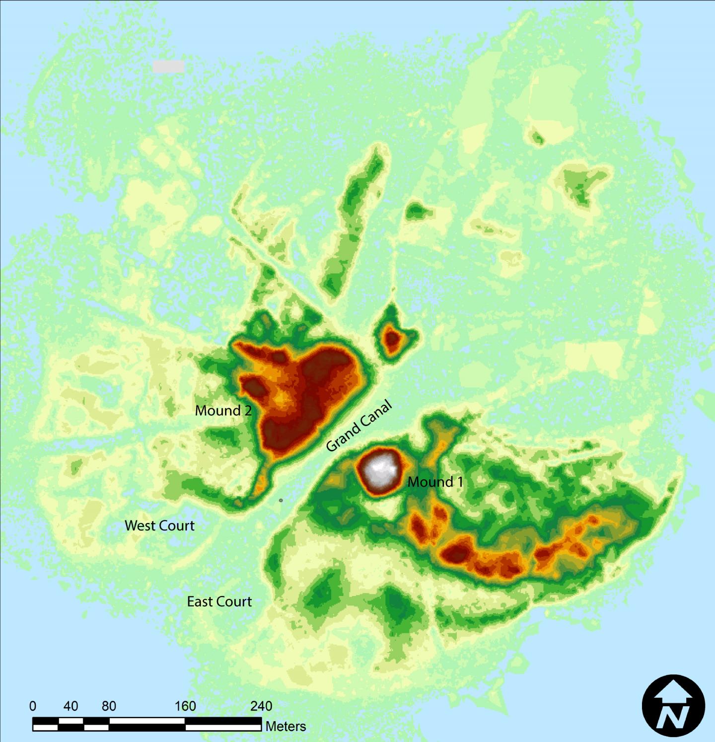 Largest Watercourt More Than Seven Times Size of Basketball Court