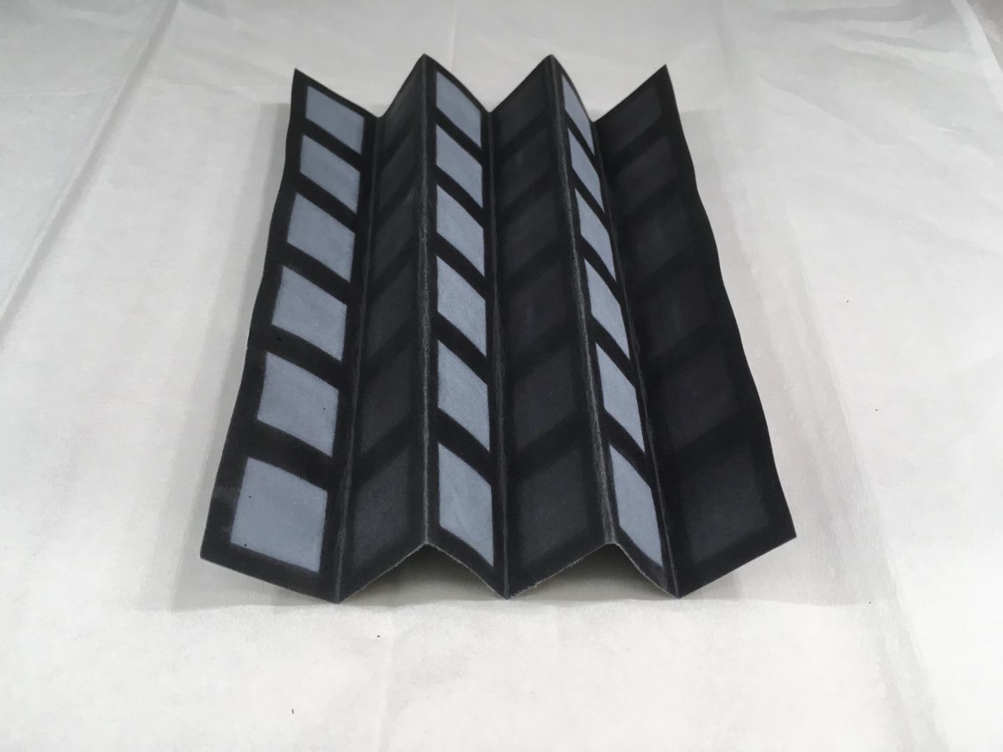 Foldable, Bacteria-Powered Battery