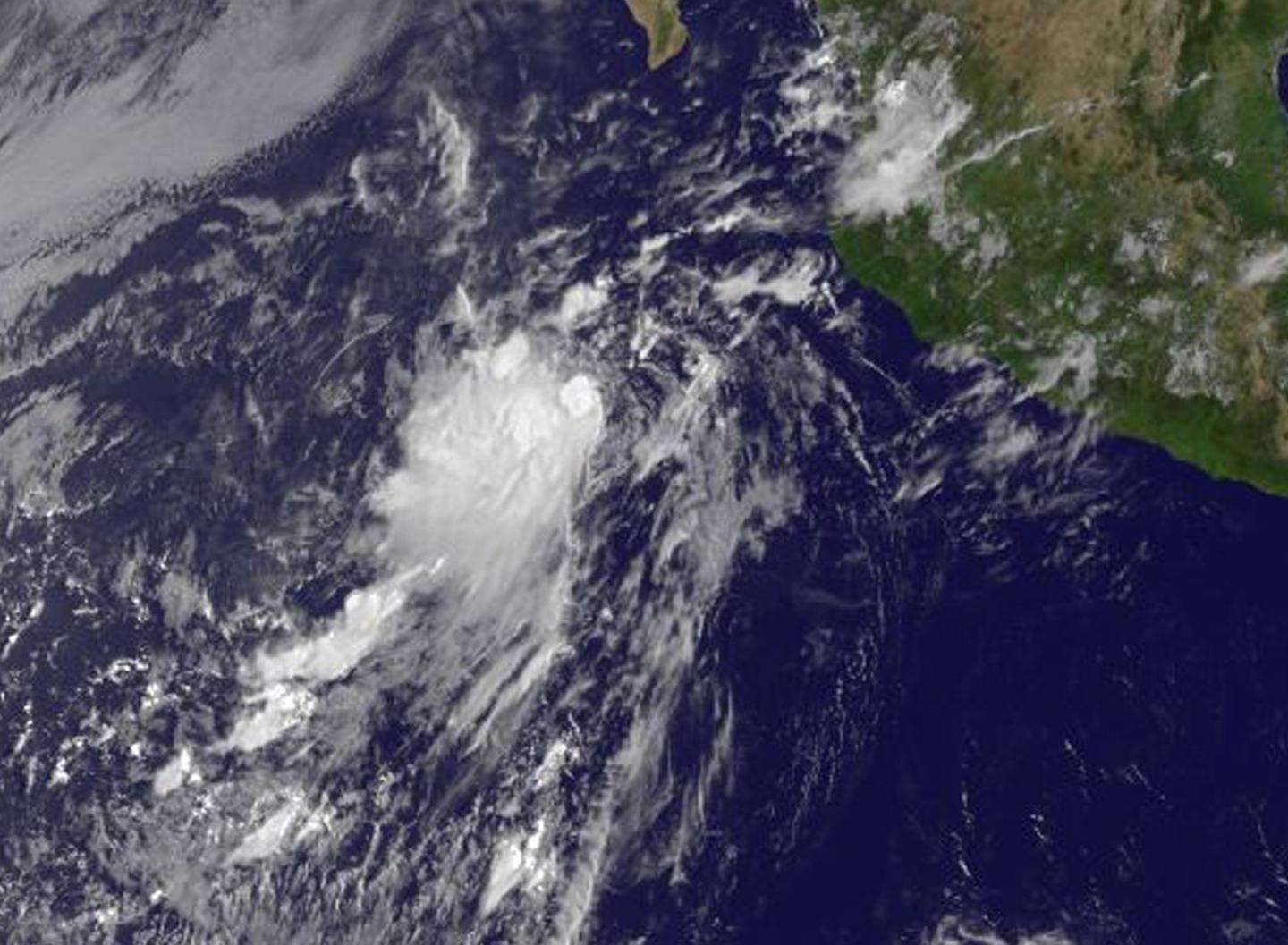 GOES-West image of 11E